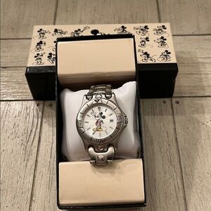 Disney Silver Mickey Mouse Watch